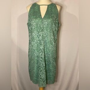 Sam Edelman Lace Keyhole Sleeveless Shift Dress